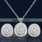 Hot Sale In US Diamante Necklace/Earrings Sets Wholesale Cheap For Wedding For Party