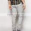 wholesale blank fashion zipper jogger pants for men