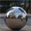 Made in China large stainless steel garden ball