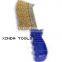 steel wire brush with plastic handle,wire brush,hair brush with spray pump