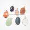 Assorted 925 STERLING Silver 925 STAMPED Natural Stone Jewelry Gemstone Pendants WHOLESALE