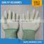 hot sale ESD clean fabric pu dotted safety glove