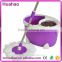 2015 most popular 2 device hand spin mop with color box