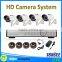cheap hd home security camera systems,720/960/1080AHD dome camera h.264 dvr cctv camera kit