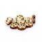 Gold Plated Smoked Topaz Color #220 Rhinestone Jewelry Rondelle Spacer Beads Variation Color and Size 4mm/6mm/8mm/10mm