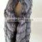 2016 hot selling silver fox fur vest