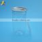 Food grade clear plastic PET can for food