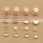 Silver electrical temperature controllers contact point/ Cu Button-type Contacts