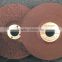 4inch 100x6.0x16mm DEPRESS GRINDING disc for metal/steel