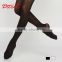 High quality sexy women black silk stockings footed ballet dance tights seamless pantyhose D020000