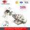 high quality hydraulic stainless steel pipe pivot hinge for cabinet