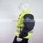 EN471 high visibility waterproof winter fluorescent jacket with coat