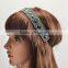 Boho Headband, Spring Headband, Tribal Headband, Gypsy Headband, Bohemian Headband, Hippie Headband, Forehead Headband