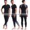 2017 wholesale custom hot style men compression tshirt