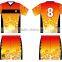custom newest design hot sale men red team soccer jersey