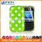 Set Screen Protector And Case For Blackberry 9320 , Polka Dots Gel TPU Back Case Cover For Smartphone