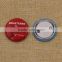Promotion custom nurse theme tin badge button with safety pin