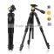 Professional panhead ball head expandable aluminum Beike brand DSLR digital video photographic fotomate camera tripod