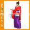 PGWC2474 Wholesale sexy red long sleeve long dress halloween kimono costume