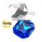 23mm Rectangular Octogon 3D Shape Acrylic Point Back Mix Color Rhinestone Crystal For Bag Garment Shoes #GY012-23P(Mix-s)