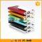 with portable hook aluminum 3000mah portable power bank