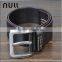 Fashion design your own logo custom men genuine leather belt