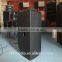 professional dual 15" passive 2/3 way speaker with wheel