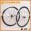 CarbonBikeKits Light weight Alloy brake surface road 50mm carbon fiber clincher wheels SR50C-A