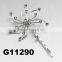 assorted fashion glitter rhinestone metal hair clips wholesale