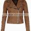 Wholesale hot sale woman leather jacket