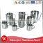 150ml 300ml 1000ml 1500ml 2000ml customized size metal stainless steel milk jug