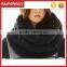V-04 Soft and versatile chunky stylish crochet infinity neckwear warmer scarf winter women scarf