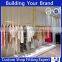 Bag Retail Stores Slatwall Decorative Wood Wall Display Shelves