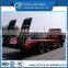 ChuFeng 8X4 flat plate transport truck/ flatbed container transport trailer