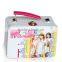 Custom Blank Portable Mini Metal Lunch Boxes with Lock and Key Wholesale Plain Tin Lunch Box with Handle                        
                                                Quality Choice
                                                    Most Popula