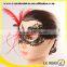 gothic model feather black lace mask, lace eye mask