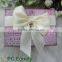 Wholesale Blue Pre-tied Satin Ribbon Bow