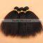 wholesale virgin indian hair kinky straight yaki hair weave