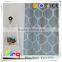 fancy latest embroidery sheer curtain geometry design- 15% blackout- best for seascape room