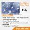 Economical high efficiency CE RoHS approved solar panel 40w
