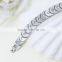 Fashionable Stainless Steel Bio Energy Jewelry With Full Magnetic White Gold Bracelet