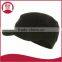 Pre curved bill smooth cotton fitted military cap