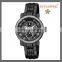 Women High Quality Stainless Steel Multi-Function Calendar Clock Vintage Style Watch