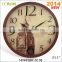 2015 decorative wall mounted modern clocks (14W45BR-S138)