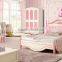 Latest cheap wood bed girls furniture sales 905