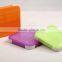 Square bento box ultra-thin lunch box with 3compartment