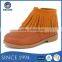 Choozii Classic Fashion Winter Microfiber Leather Boot Moccasin Kids Tassel Boots for Girls