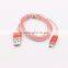 New 2016 Led Charging Data Cable Flashing Cable for Usb Cable