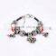 2015 Hot Selling Elegant Charm Heart Beautiful Fashion Cheap Charm Bracelets for sale
