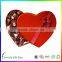 Wedding special heart shape gift box make in china